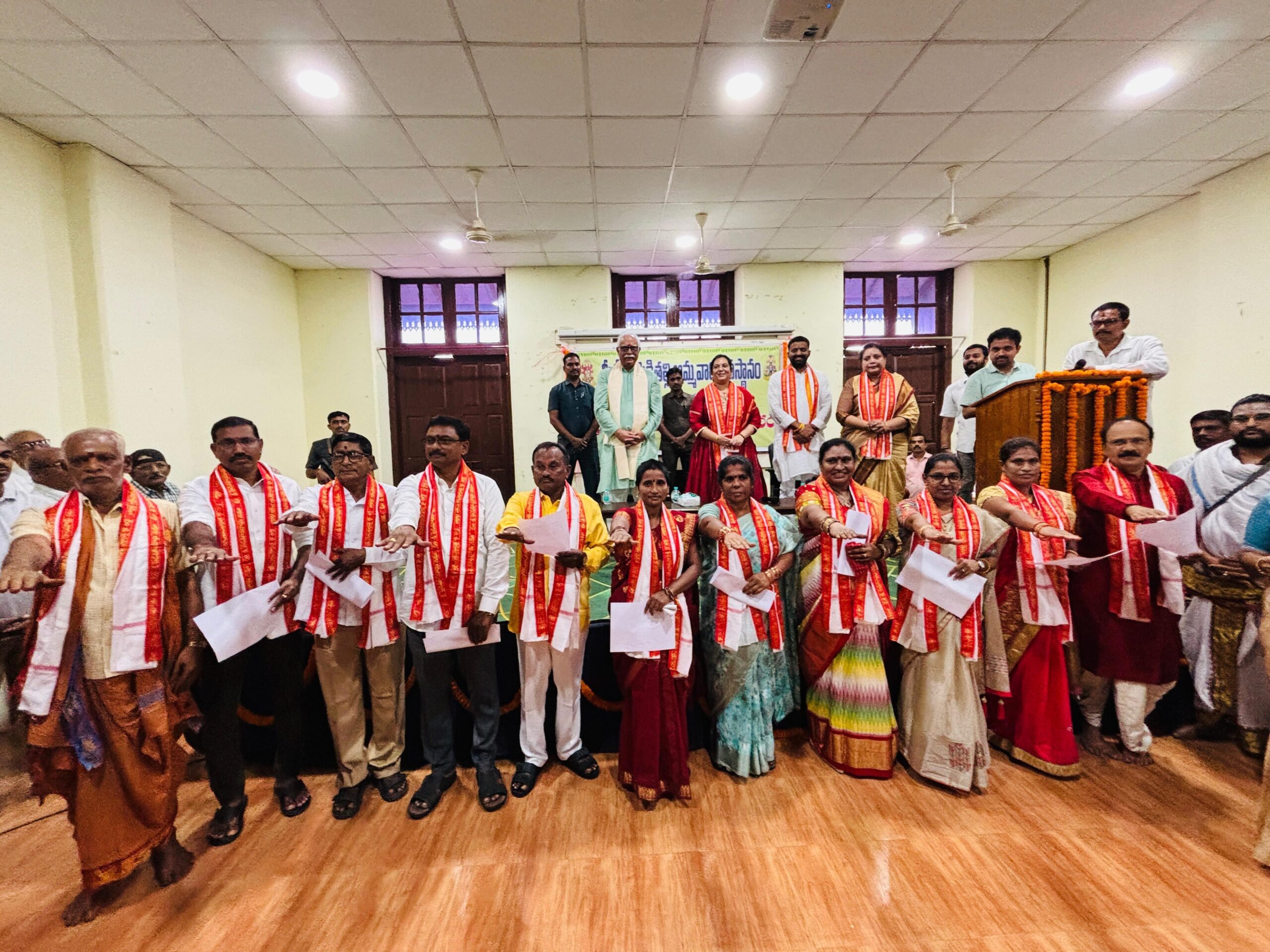 శ్రీ పైడితల్లి పాలకమండలి నూతన సభ్యులు నియామకం