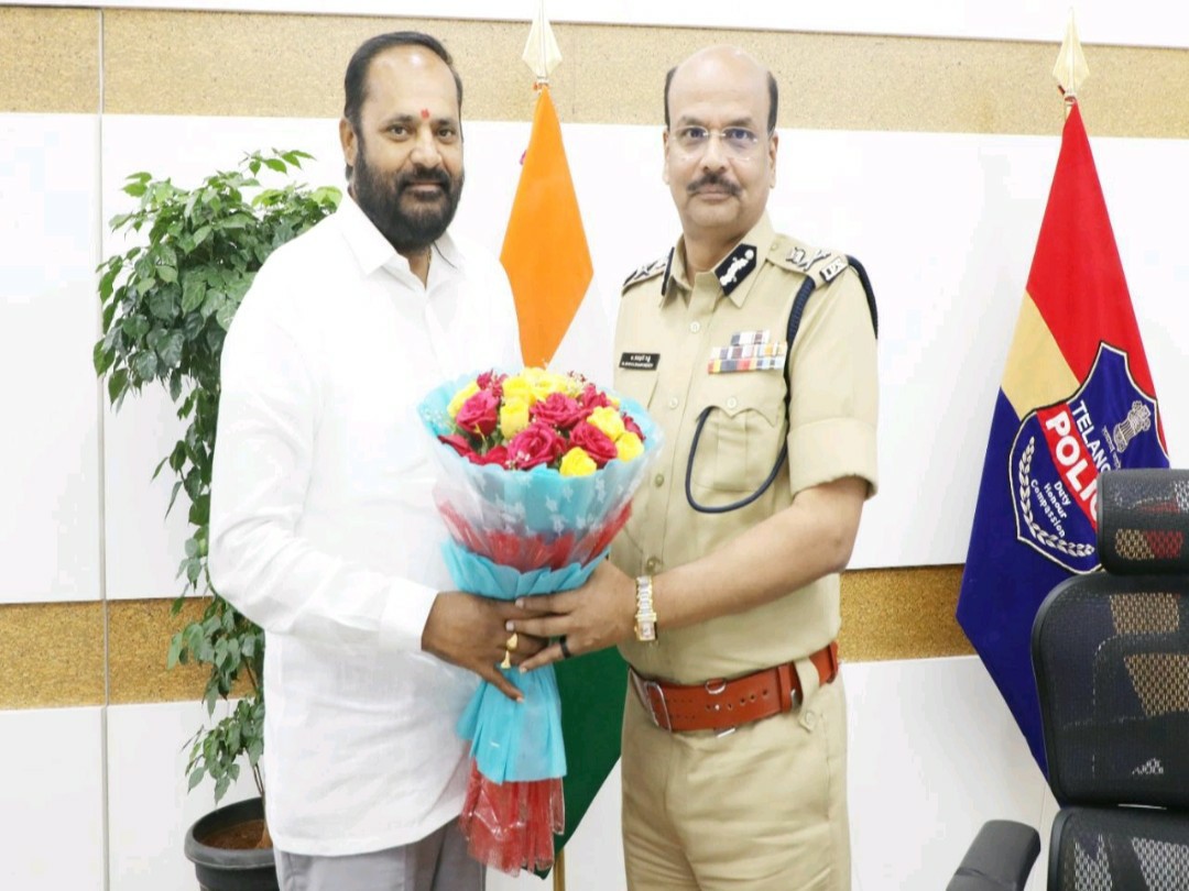 నూతన డీజీపీని కలిసిన ఎమ్మెల్యే