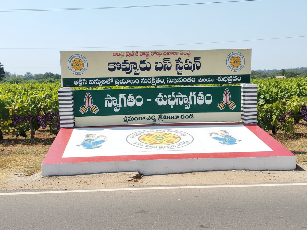 కొవ్వూరు బస్ స్టేషన్‌కు స్వచ్ఛతలో 2వ స్థానం