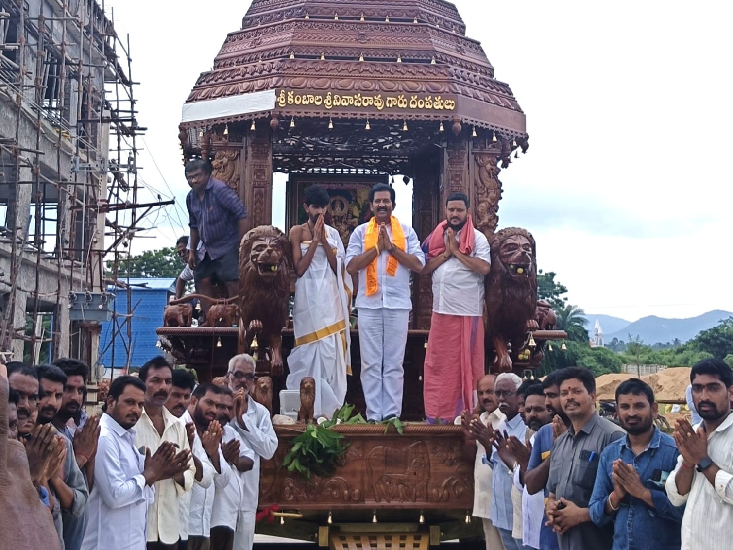 దేవిచౌక్ అమ్మవారికి రూ. 50 లక్షలతో రథం