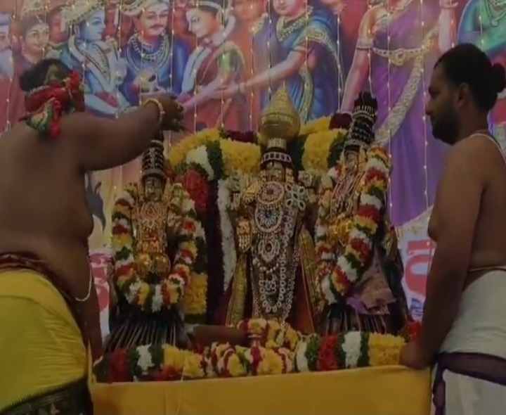 కన్నుల పండువగా శ్రీవారి కల్యాణోత్సవం