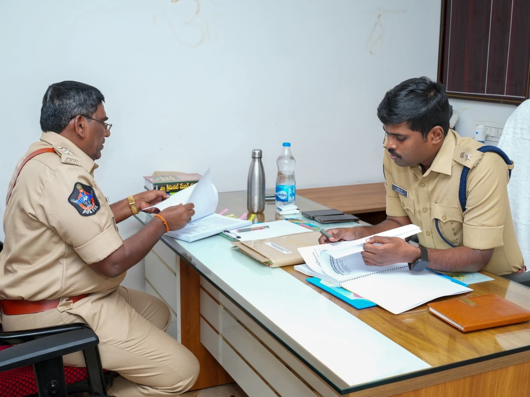 రూరల్ పోలీసు కార్యాలయంలో ఎస్పీ వార్షిక తనిఖీ