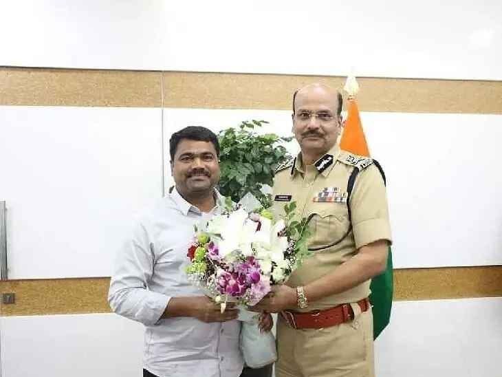డీజీపీ శివధర్ రెడ్డిని కలిసిన ఎమ్మెల్యే