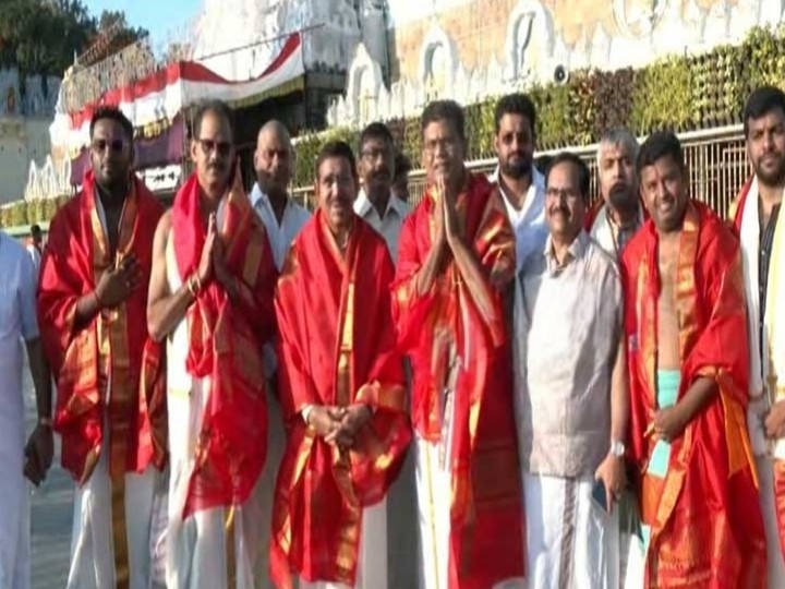 శ్రీవారి సేవలో మంత్రి నారాయణ