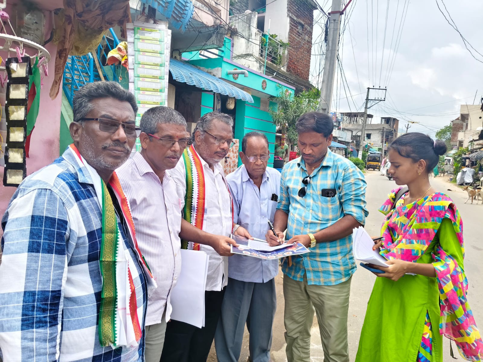ఎస్. కోటలో ‘ఓట్ చోర్ గద్దె చోడ్’ కార్యక్రమం