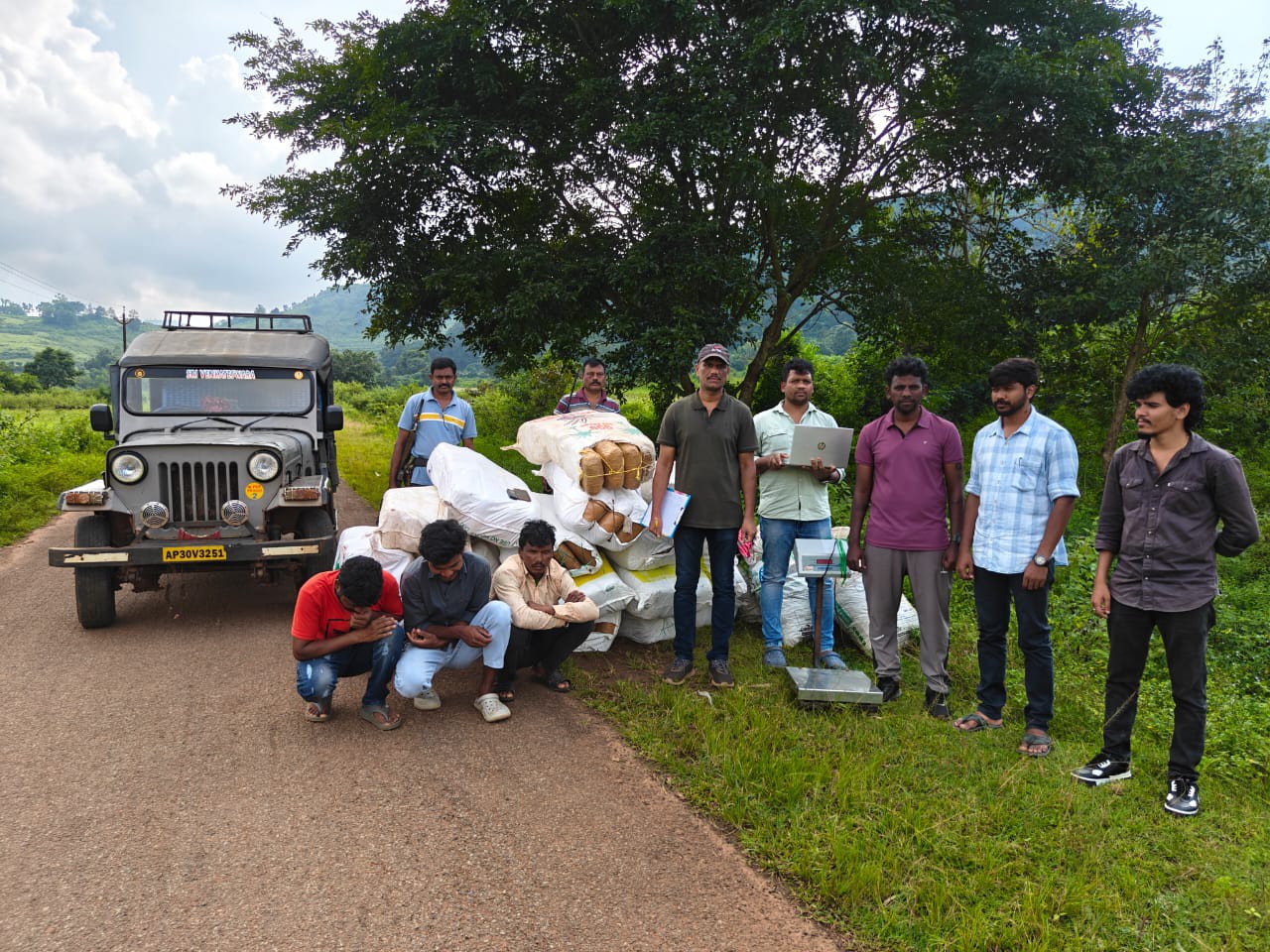 జిల్లాలో గంజాయి స్వాధీనం