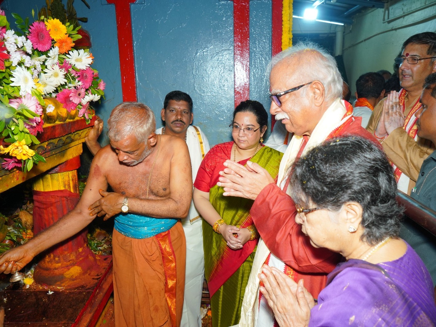 అమ్మవారిని దర్శించుకున్న గోవా గవర్నర్