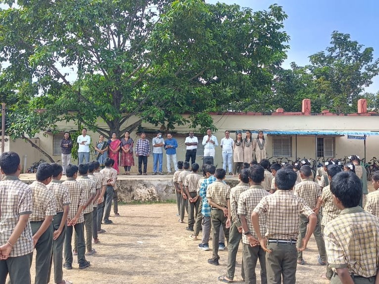 జడ్పీ పాఠశాలలో మానసిక ఆరోగ్య వారోత్సవాలు