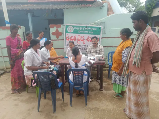 సీజనల్ వ్యాధుల నియంత్రణపై వైద్య శిబిరం