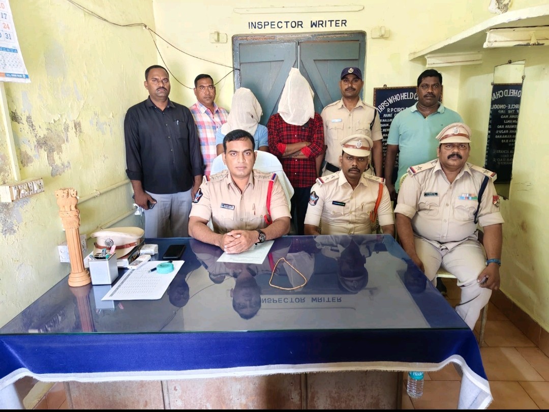 ఒంగోలులో అంతర్రాష్ట్ర దొంగలు అరెస్ట్