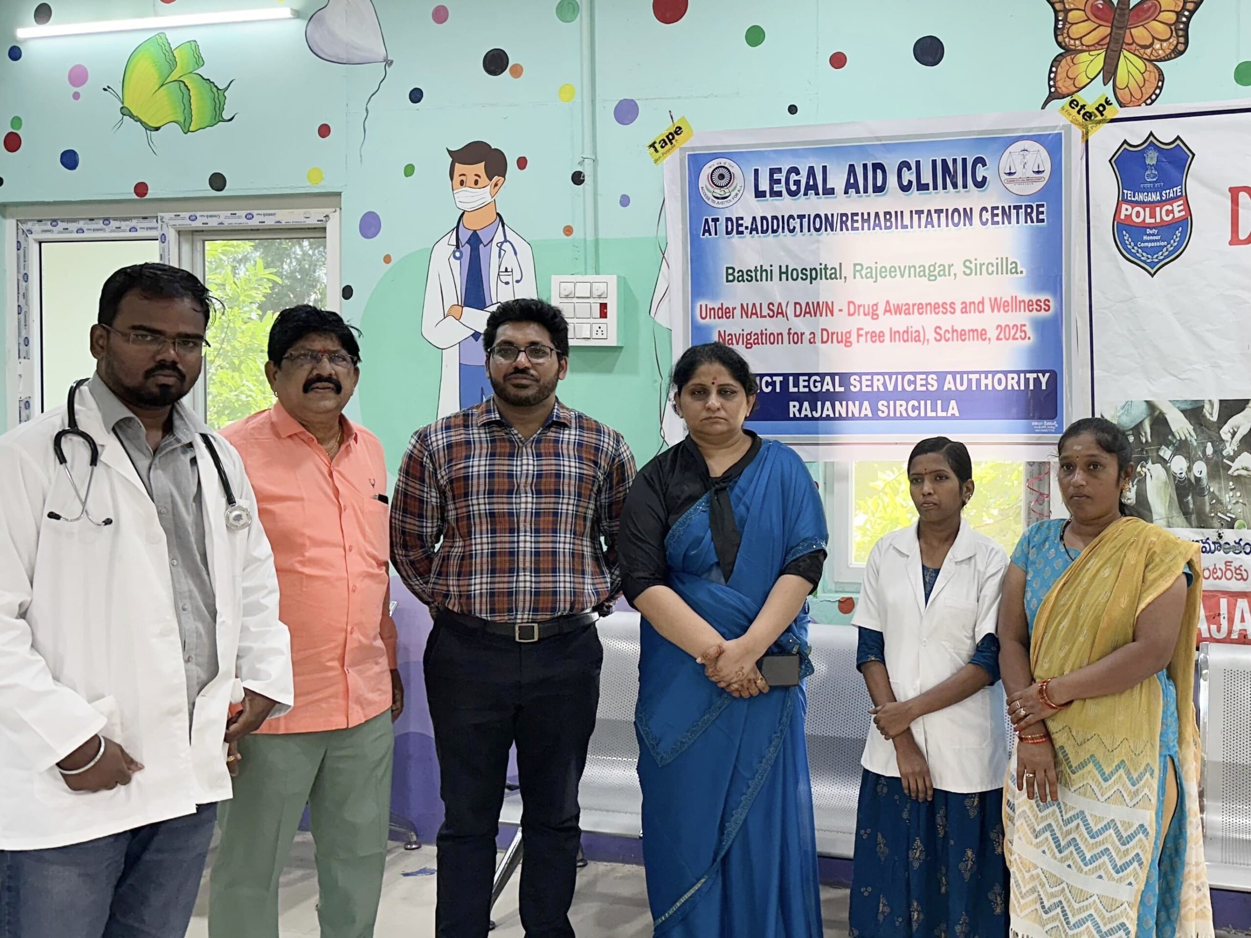 న్యాయ సహాయ క్లినిక్ ప్రారంభించిన న్యాయమూర్తి