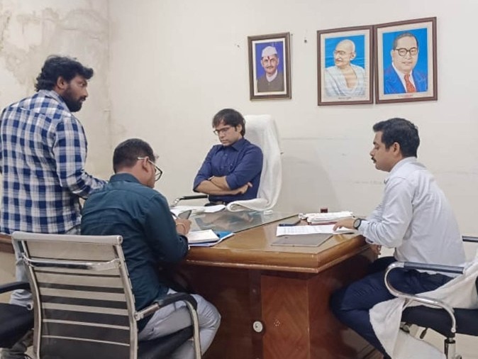అభివృద్ధి పనులపై అడిషనల్ కలెక్టర్ రివ్యూ