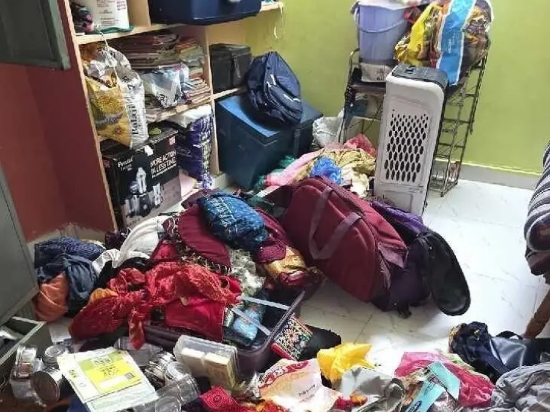 తాళం వేసిన ఇంట్లో దొంగతనం