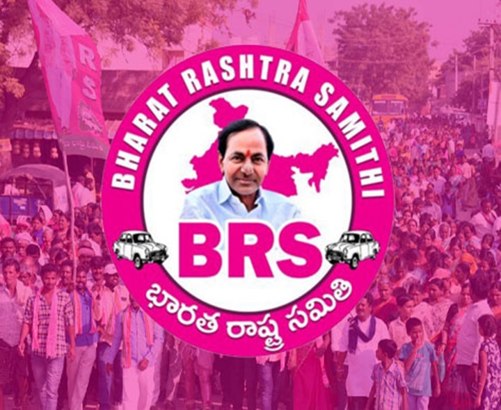 బస్సెక్కి బీఆర్ఎస్ ఎమ్మెల్యేల నిరసన