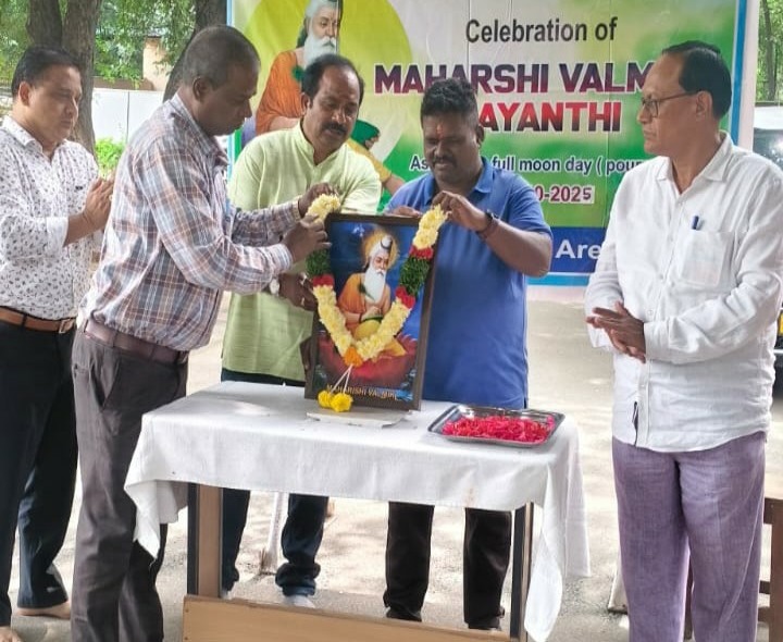 ఆర్జీ-2 డివిజన్‌లో మహర్షి జయంతి వేడుకలు