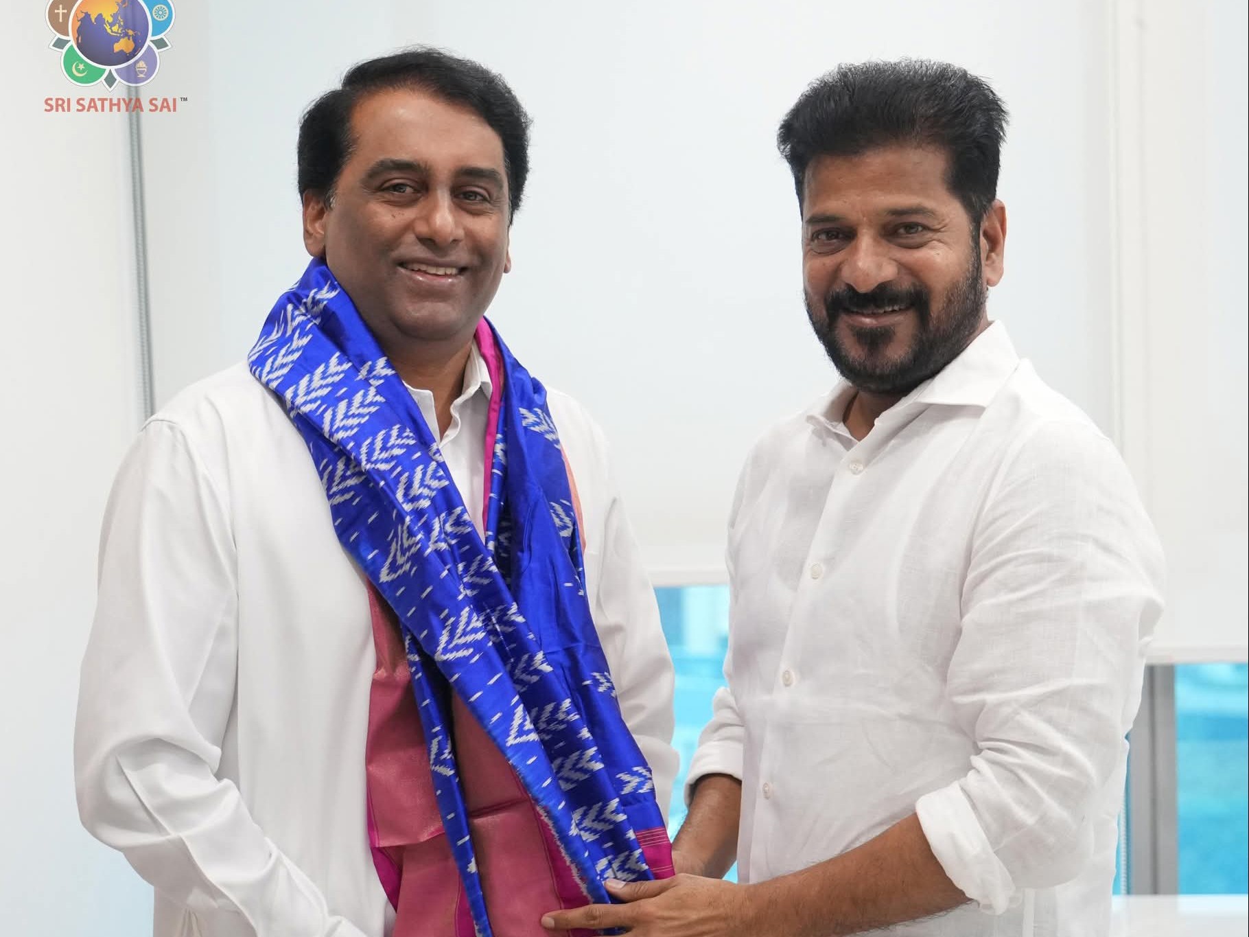 సాయి బాబా శత జయంతి వేడుకలకు TG సీఎంకు ఆహ్వానం