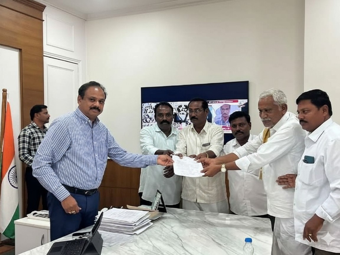 మైదుకూరు ఆర్టీసీ బంక్ ఆక్రమణపై అధికారుల పరిశీలన