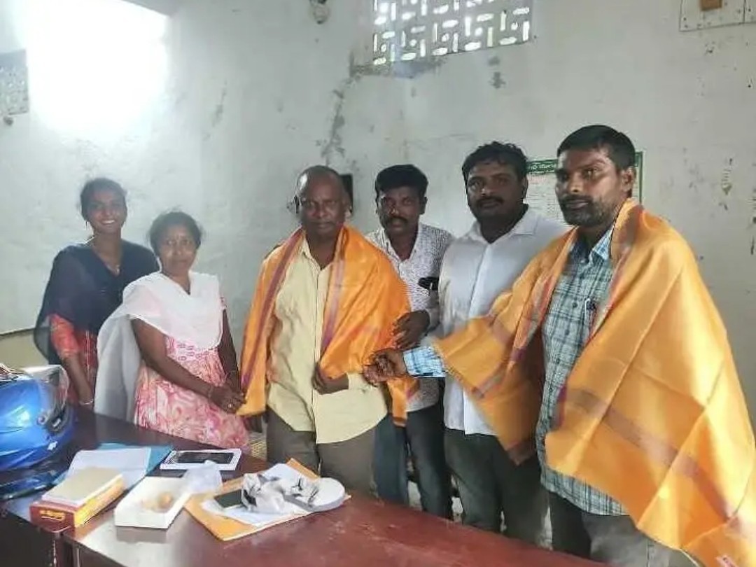 నడిగూడెం నూతన ఏవోకు ఘన స్వాగతం