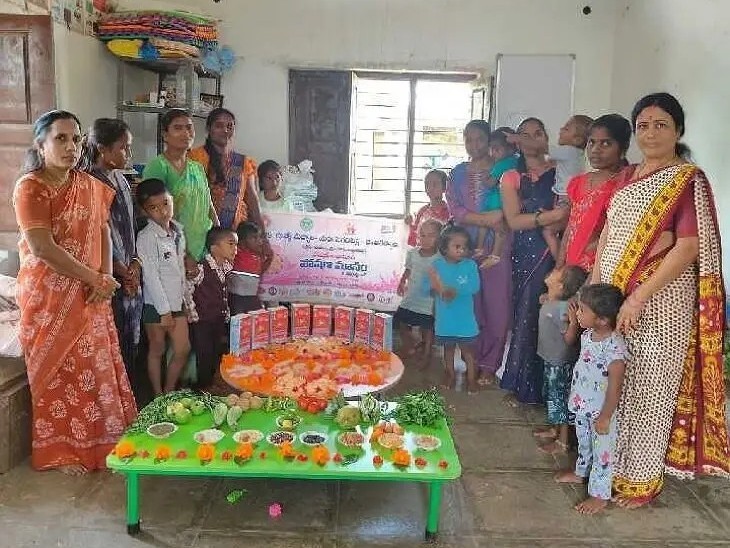 ల్యాగల మరిలో పోషణ మాసం కార్యక్రమం