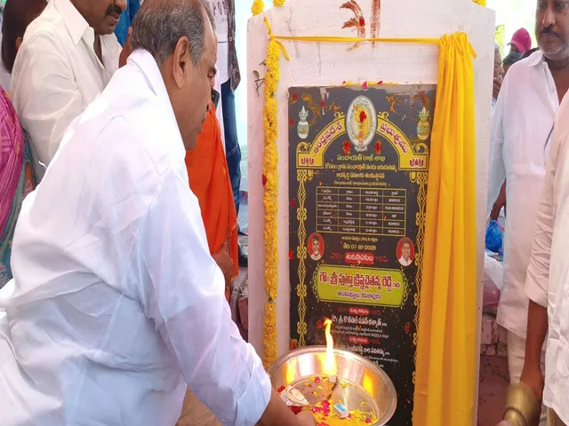కోగటంలో అభివృద్ధి పనులకు శంకుస్థాపన