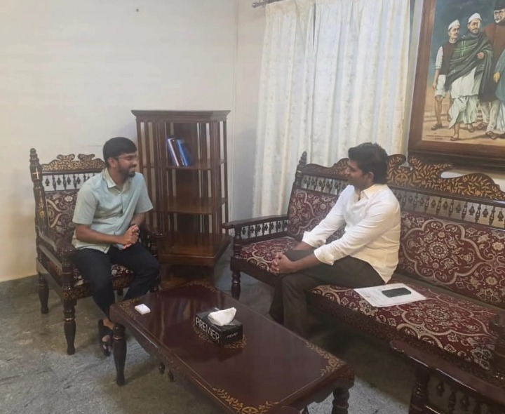 కలెక్టర్ ఆనంద్‌తో తాడిపత్రి ఎమ్మెల్యే భేటీ