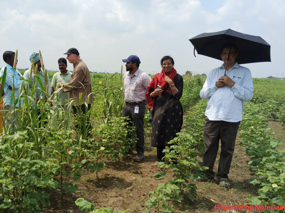 ప్రకృతి వ్యవసాయ పరిశీలించిన జర్మనీ బృందం