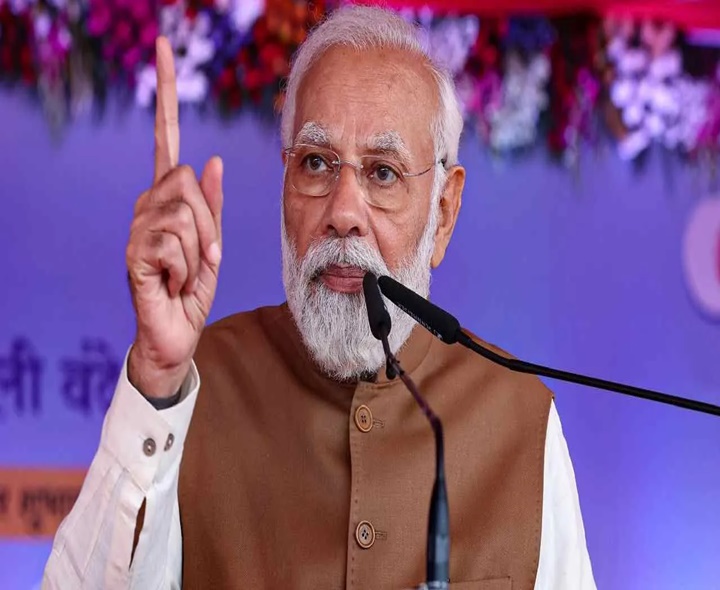 కాంగ్రెస్ బలహీనత వల్లే పాక్‌లో ఉగ్రవాదం: మోదీ