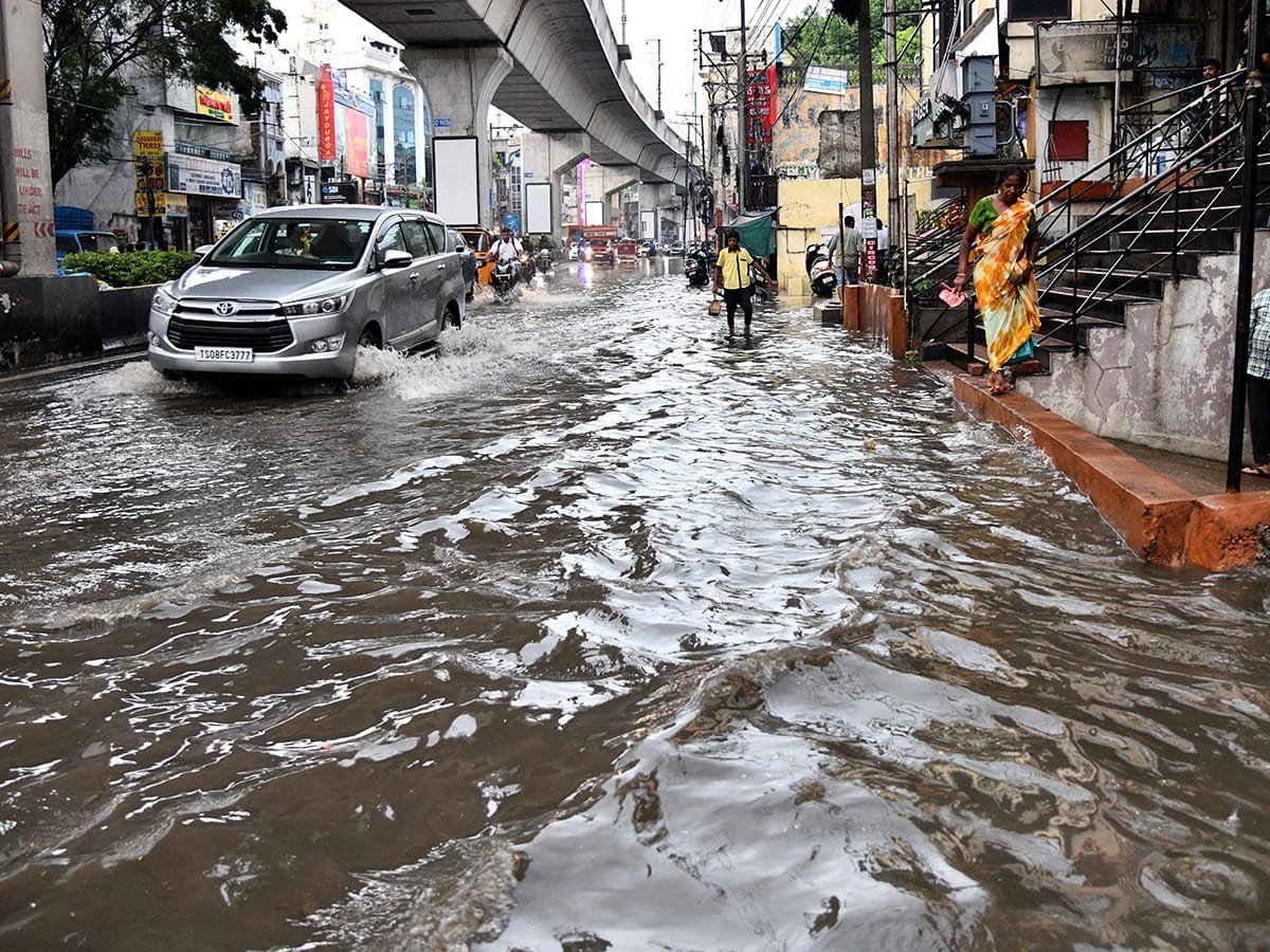 నగరంలో నమోదైన వర్షపాతం వివరాలు
