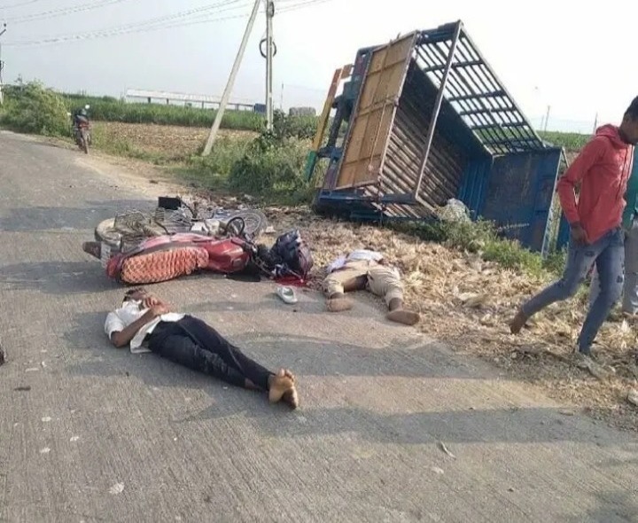 త్రిపురాంతకం వద్ద యాక్సిడెంట్ ఒకరి మృతి