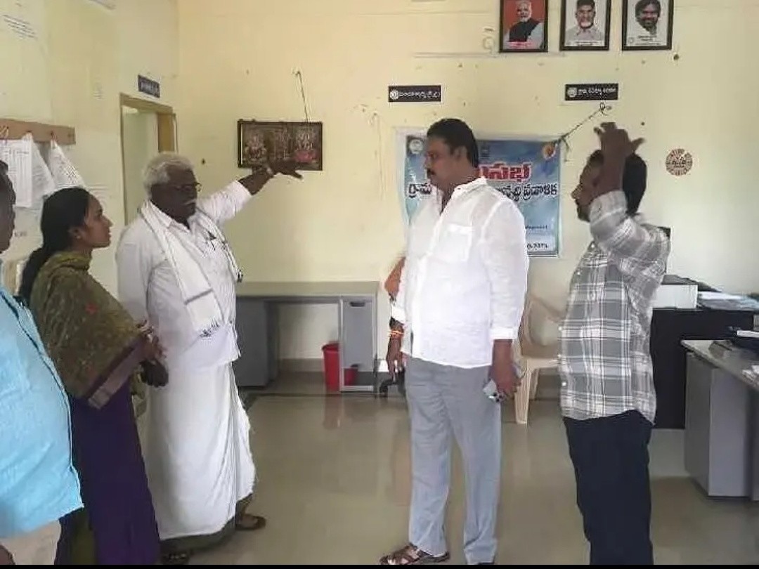 పుంగనూరు సచివాలయాన్నితనిఖీ చేసిన MPP