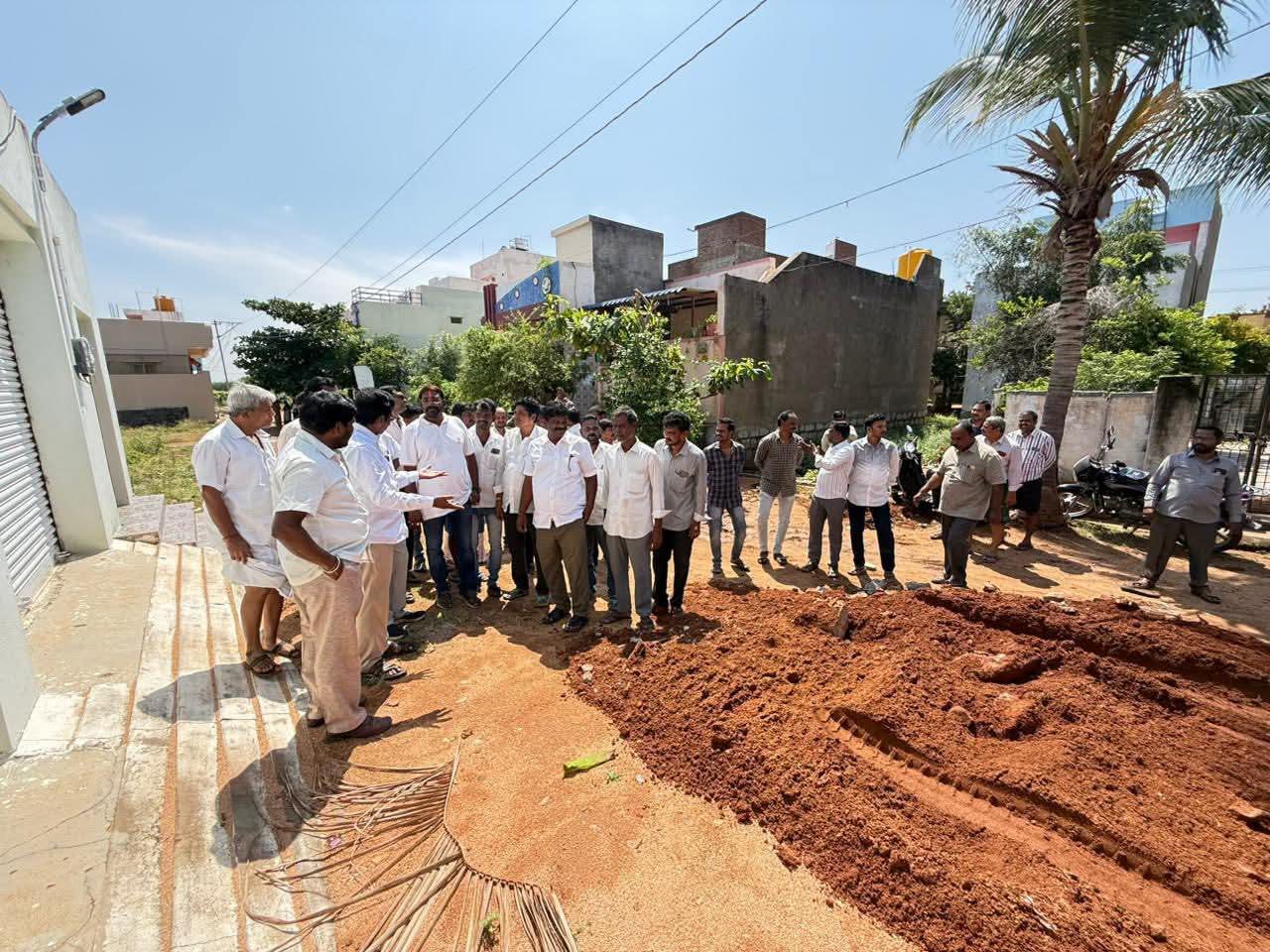 కేశవనగర్‌లోడ్రైనేజ్ పనులు