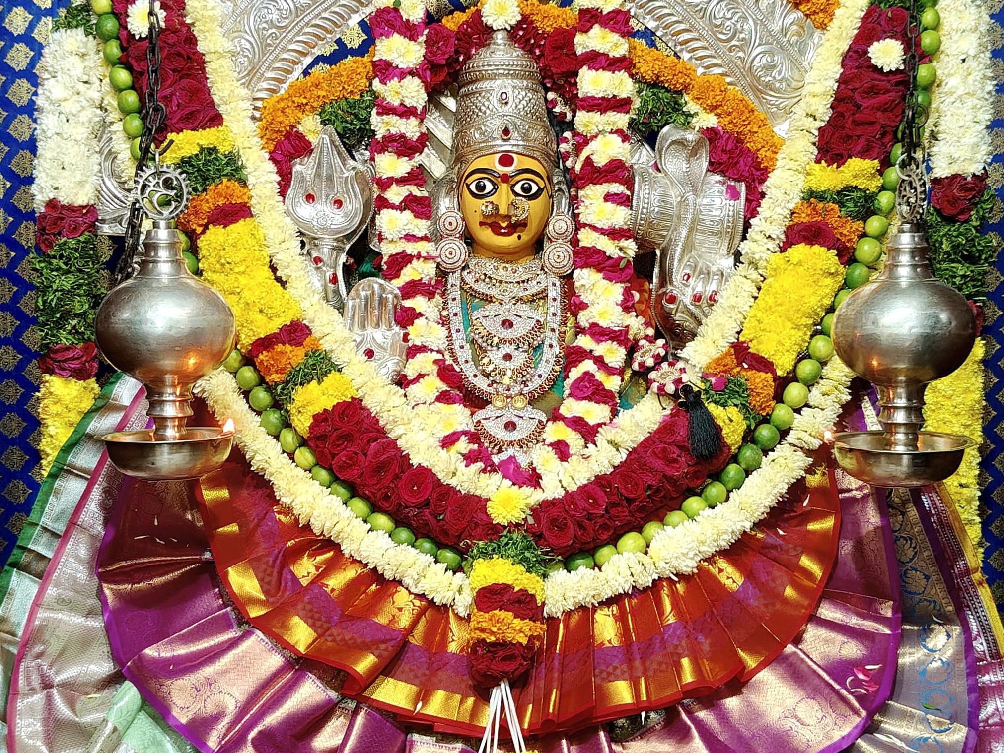 జమ్మిచేడు జమ్ములమ్మకు అద్భుత రూపం