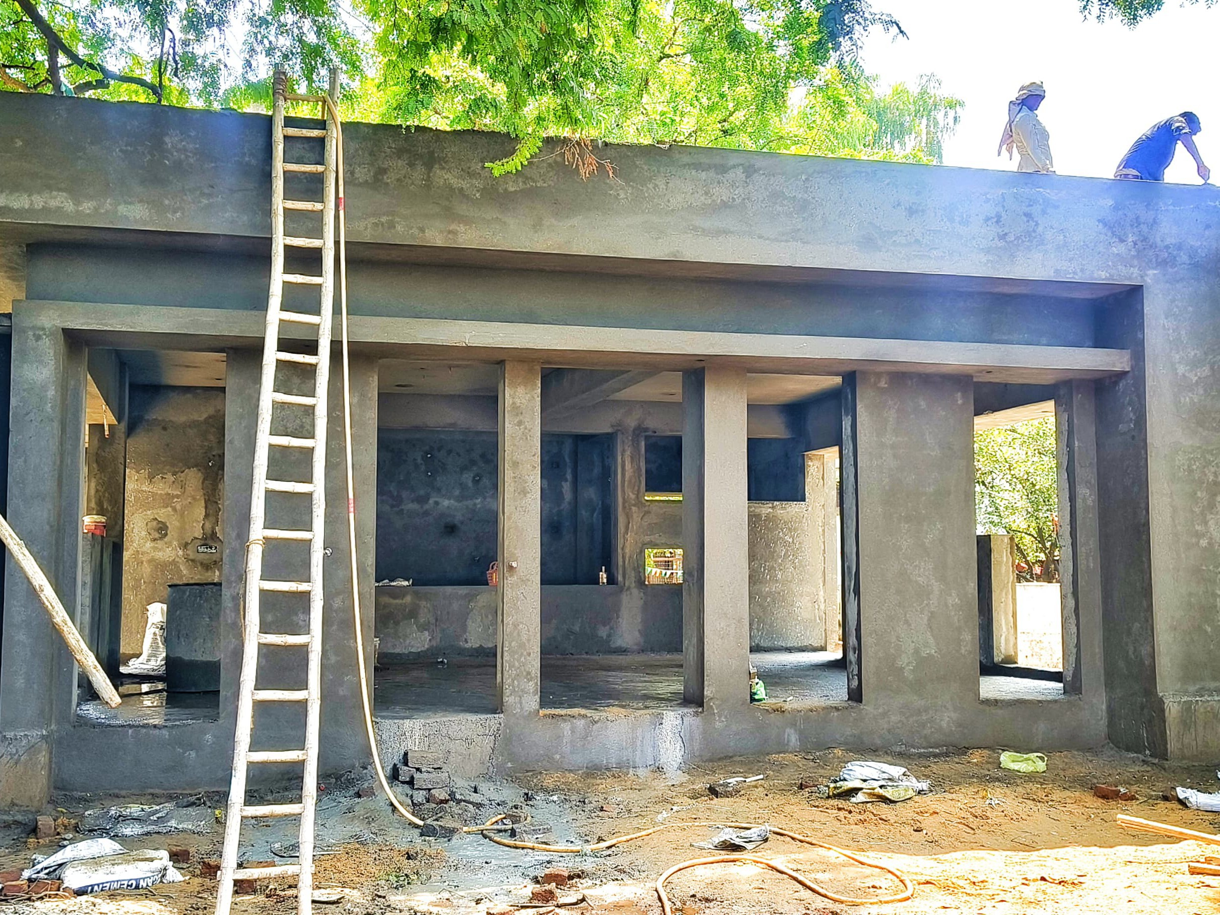 వేగంగా జరుగుతున్న అన్న క్యాంటీన్ నిర్మాణ పనులు