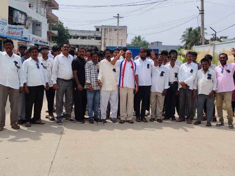 బీసీ సంఘం ఆధ్వర్యంలో నిరసన ర్యాలీ