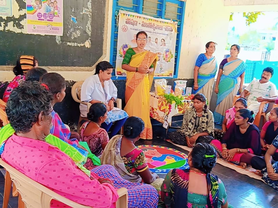 గంగపట్నంలో పౌష్టికాహారంపై అవగాహన