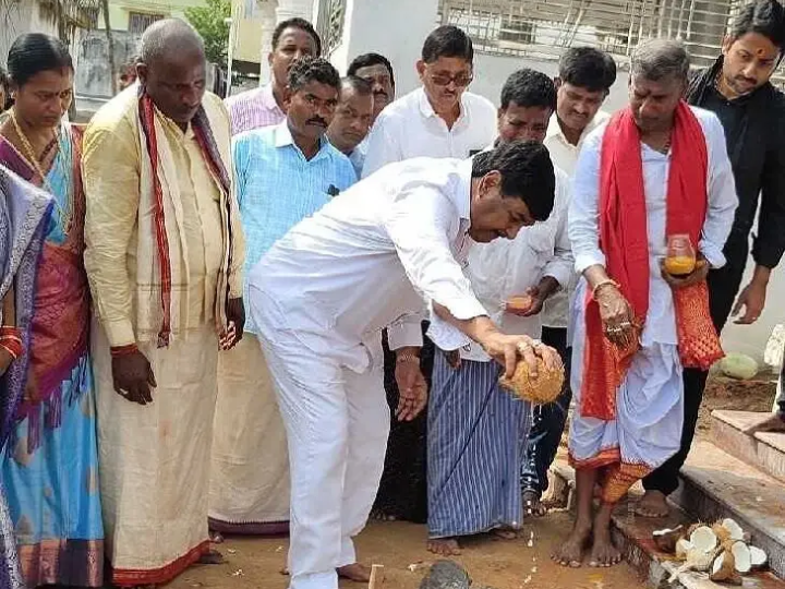దేవాలయ ధ్వజస్తంభ ప్రతిష్ఠ మహోత్సవం