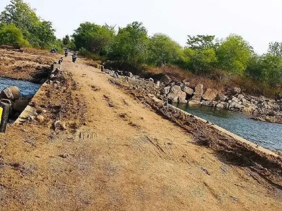 రుద్రారం-నాగసమందర్  మధ్య రాకపోకలు ప్రారంభం