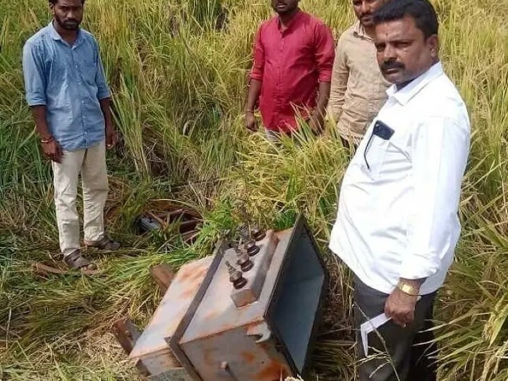 ట్రాన్స్ఫార్మర్లో కాపర్ చోరీ