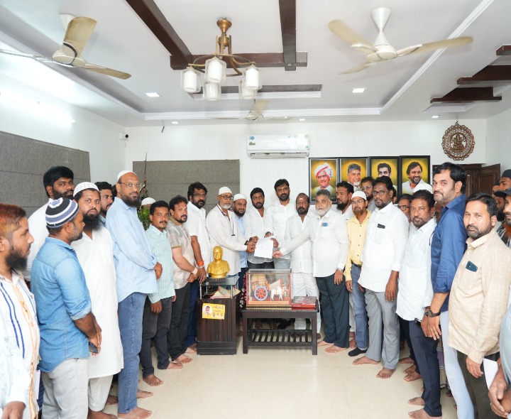 ఎమ్మెల్యే‌కి ముస్లిం మైనారిటీలు కృతజ్ఞతలు