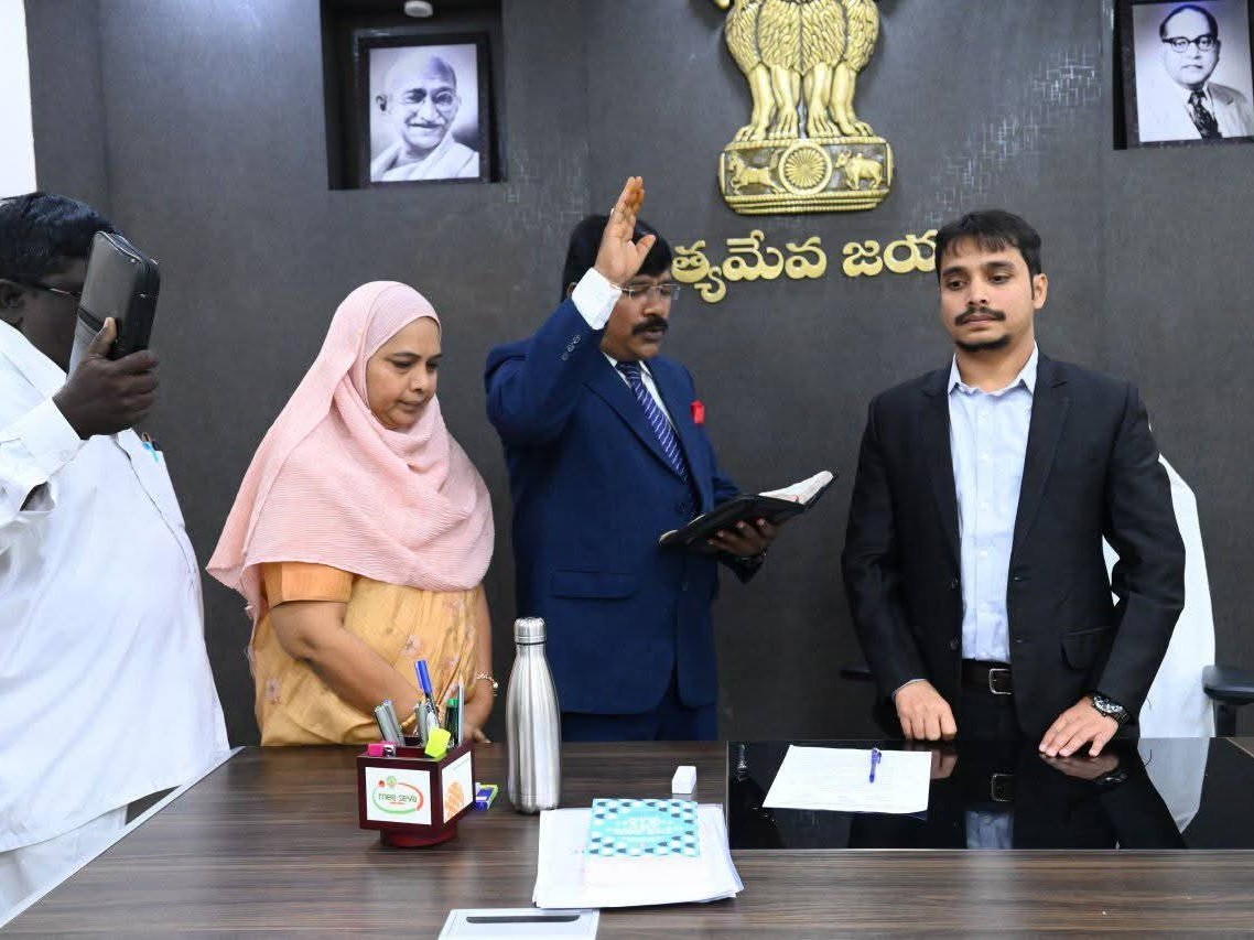 భాద్యతలు చేపట్టిన నూతన జేసీ