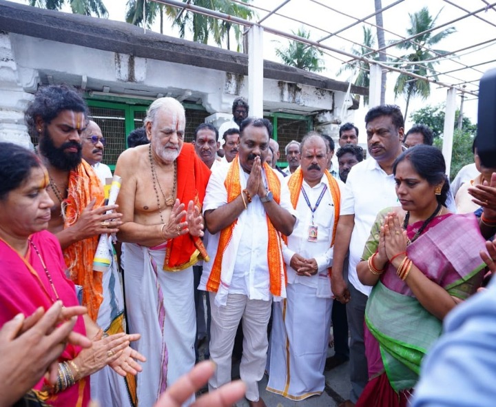 ‘శ్రీ రంగనాథ స్వామి ఆలయానికి పూర్వ వైభవం తీసుకువస్తా’
