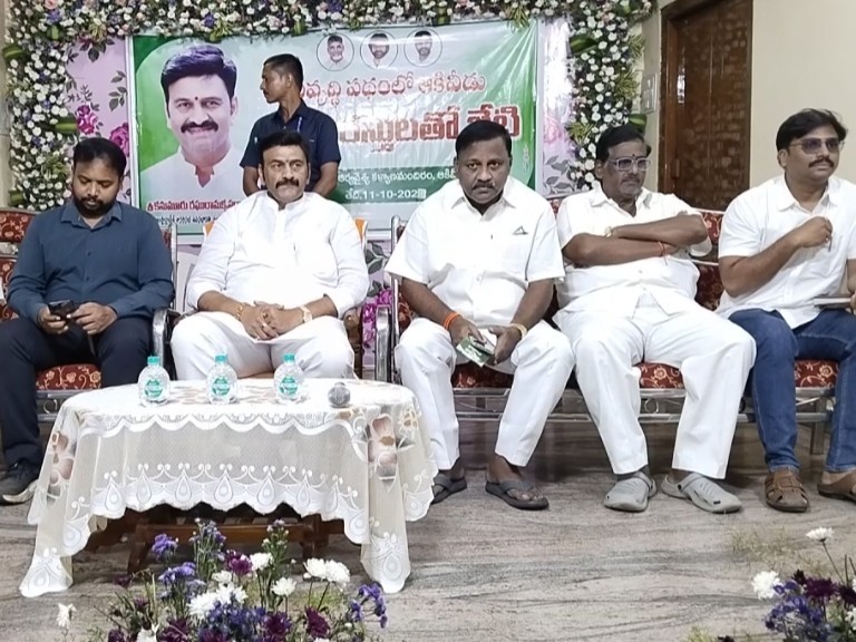 పట్టణ అభివృద్ధిపై చర్చించిన డిప్యూటీ స్పీకర్