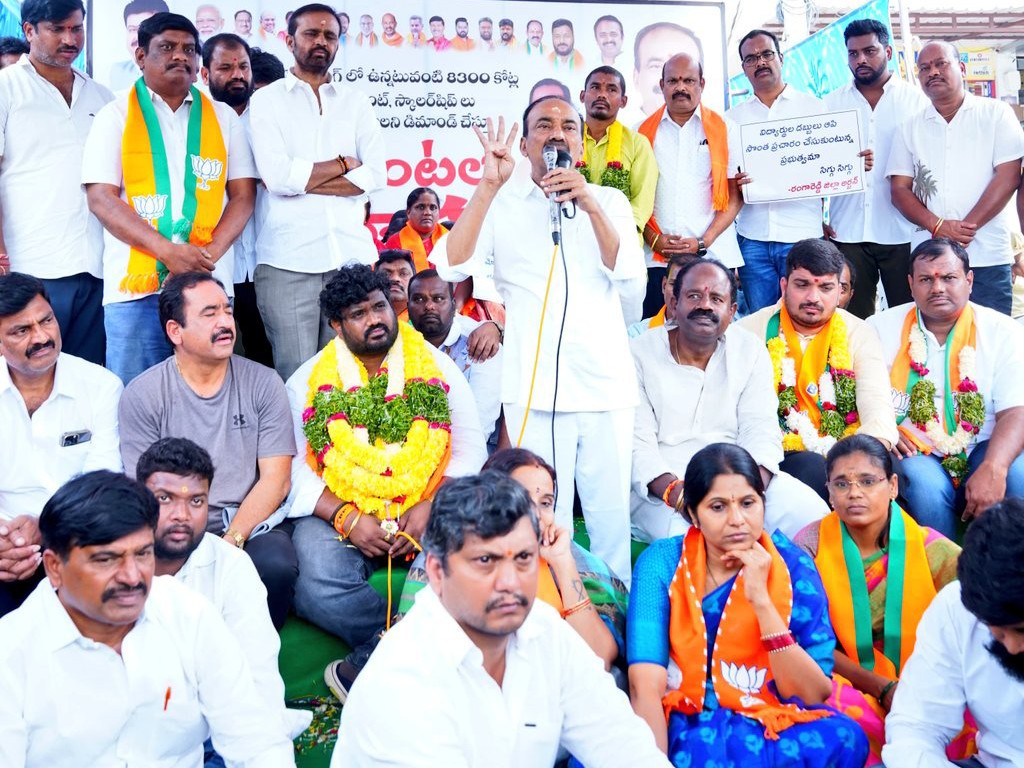 దీక్షకు మద్దతు తెలిపిన ఎంపీ