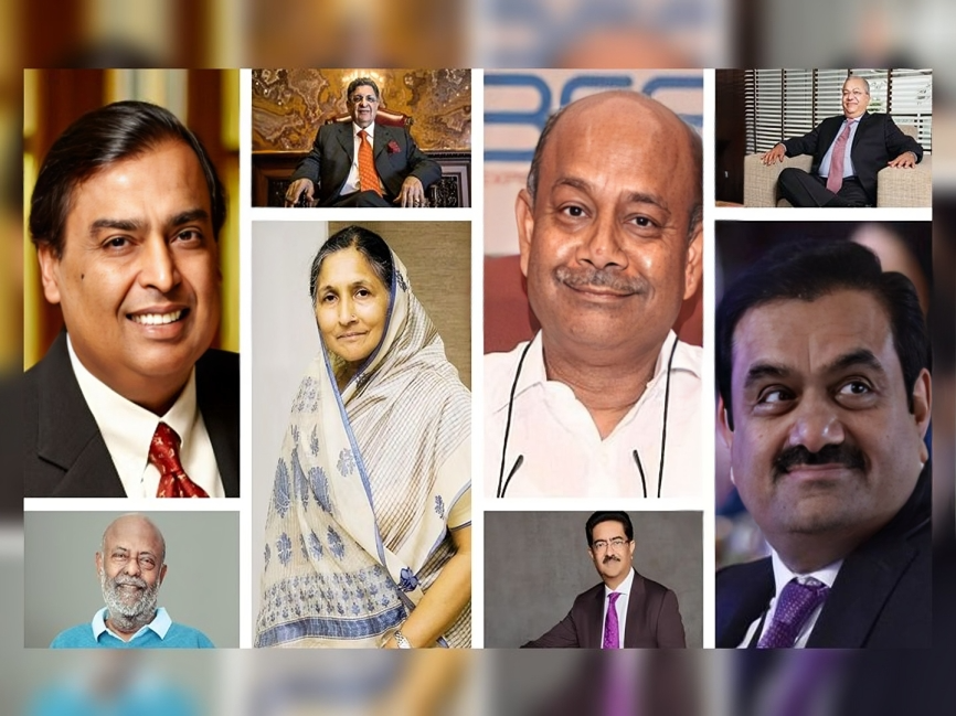 టాప్ 10 భారతీయ కుబేరులు వీళ్లే..!