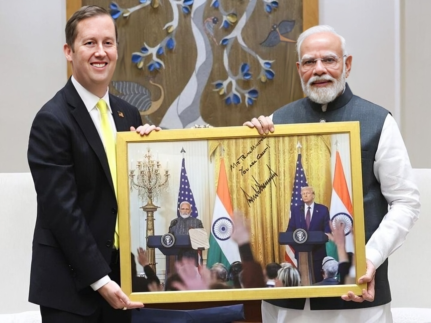 మోదీతో US రాయబారి గోర్ చర్చలు