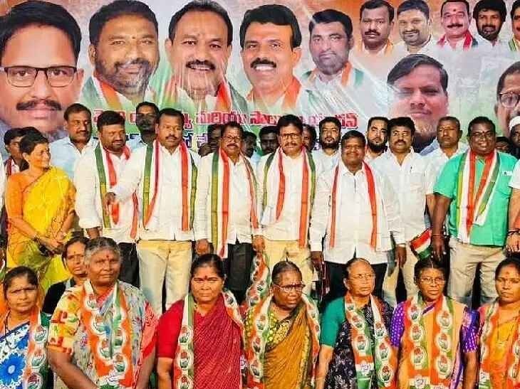 బీజేపీ, బీఆర్ఎస్‌ల నుంచి కాంగ్రెస్‌లో భారీ చేరికలు