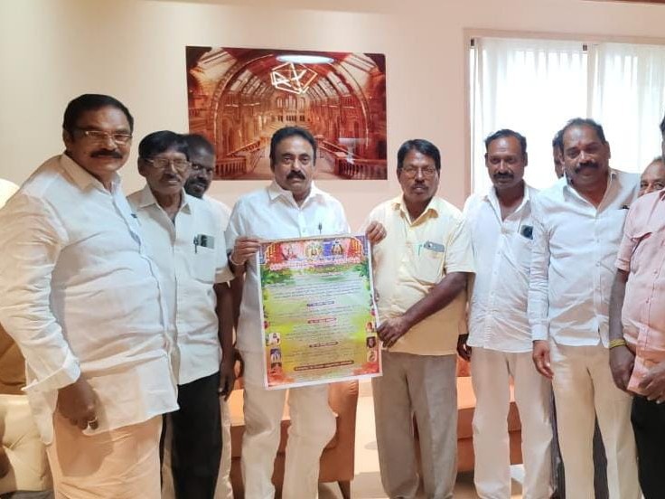 ముందర పొట్టెమ్మ తల్లి పోస్టర్ ఆవిష్కరించిన ఎమ్మెల్యే