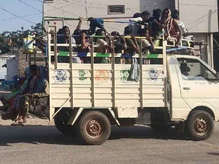 బతుకు బండి.. పొంచి ఉన్న ప్రమాదం