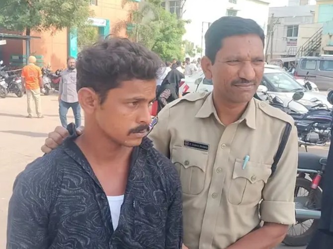 బైక్ దొంగతనానికి యత్నించిన దొంగ అరెస్ట్