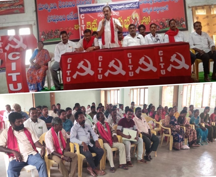 కార్మికులకు ఇచ్చిన హామీలను నెరవేర్చాలి: తుమ్మల